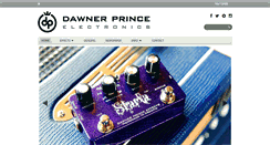 Desktop Screenshot of dawnerprince.com