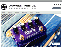 Tablet Screenshot of dawnerprince.com